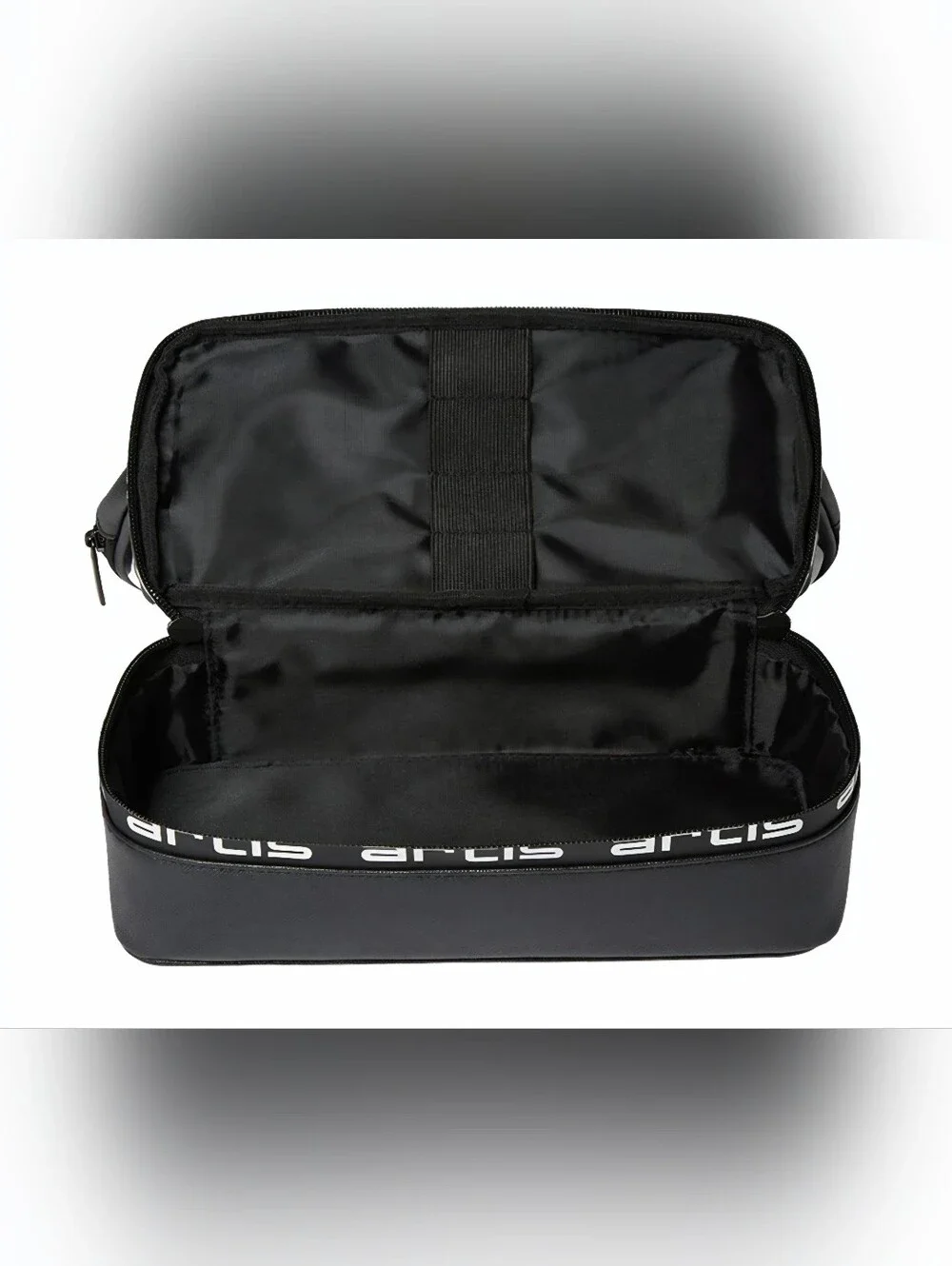 NWT Artis Black Clear Travel Toiletry Bag